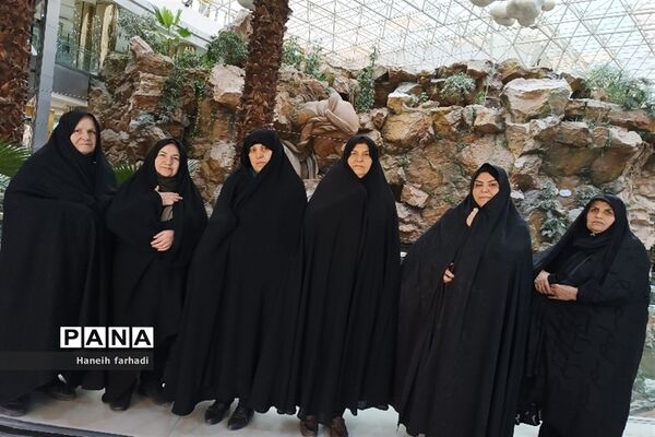 اردوی زیارتی خواهران هیات  قمربنی هاشم به مشهدمقدس