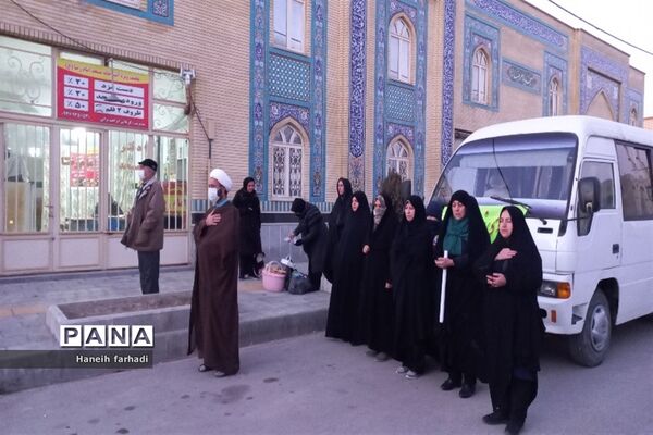 اردوی زیارتی خواهران هیات  قمربنی هاشم به مشهدمقدس