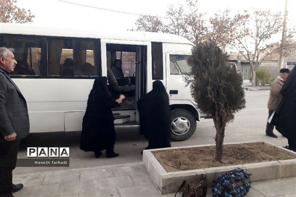 اردوی زیارتی خواهران هیات  قمربنی هاشم به مشهدمقدس