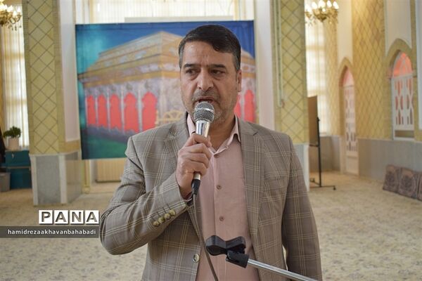 اجتماع دانش‌آموزی فرزندان حاج قاسم سلیمانی در بهاباد