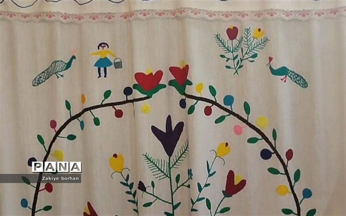 بخارادوزی دوخت سنتی خراسان شمالی/ فیلم
