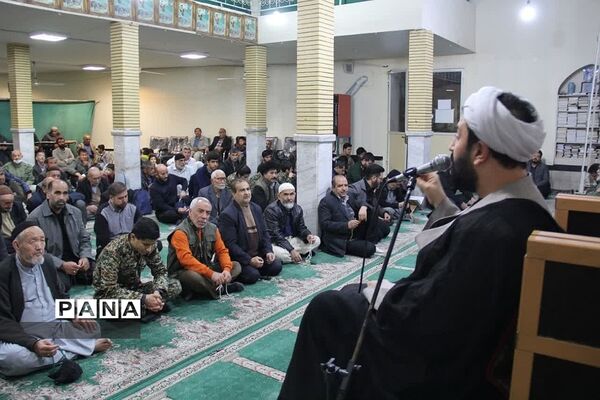 مراسم گرامیداشت دهه بصیرت در فشافویه