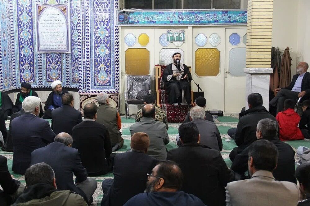 مراسم گرامیداشت دهه بصیرت در فشافویه