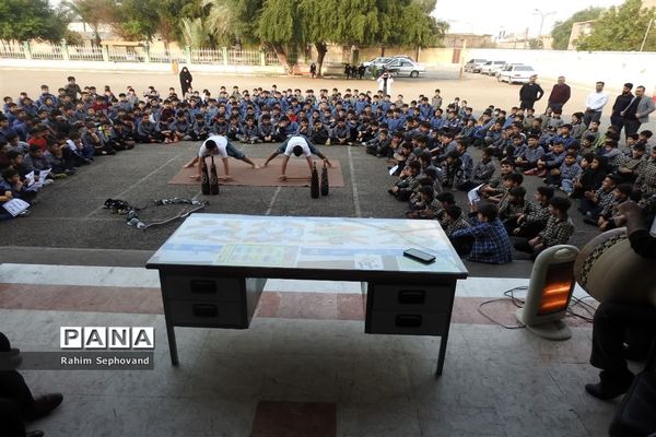 اجرای طرح شهید طوقانی در مدارس اندیمشک