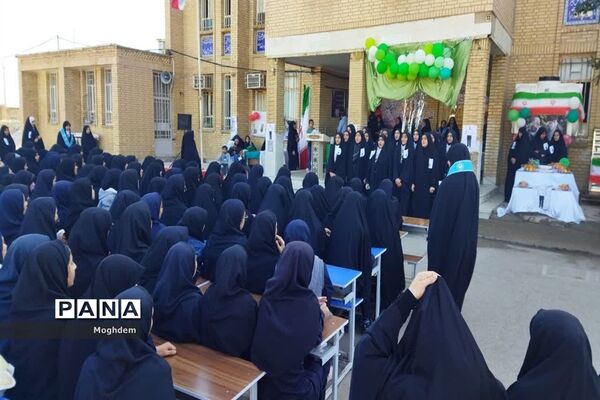 اجتماع بزرگ دختران حاج قاسم و میلاد خجسته حضرت زهرا (س) در شادگان