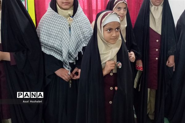 چهارمین سالروز شهادت سردار دلها، در دبستان حاج قاسم سلیمانی زرقان