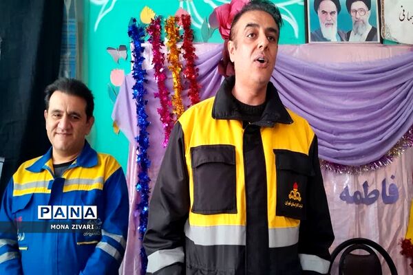 مراسم  سالگرد سردار حاج قاسم سلیمانی در آموزشگاه دوازده‌ فروردین ناحیه یک بهارستان