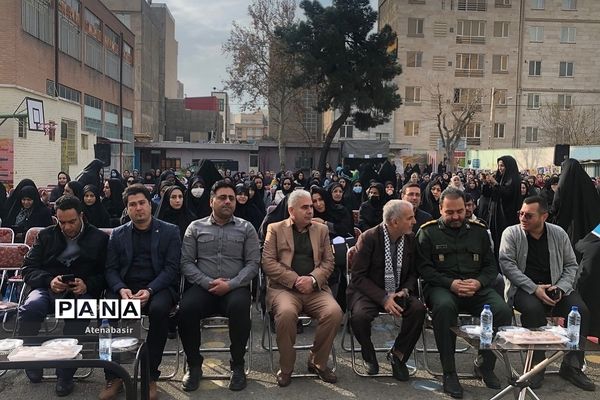 مراسم گرامیداشت روز مادر و سالگرد شهادت سردار سلیمانی در ناحیه دو شهرری