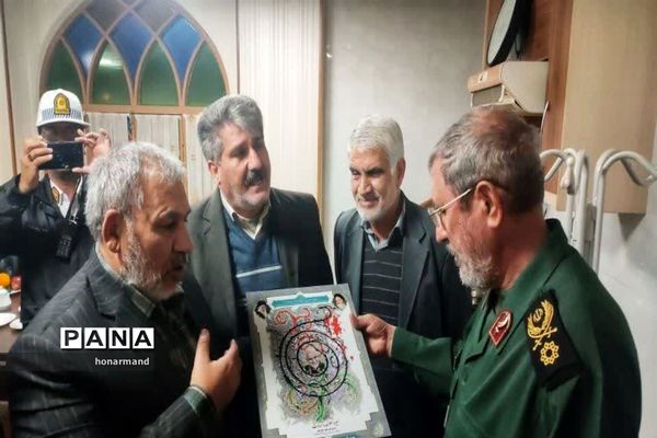 ولادت حضرت زهرا (س) و سالگرد شهادت حاج قاسم سلیمانی در حرم مطهر حضرت محمد هلال بن علی (ع)آران و بیدگل