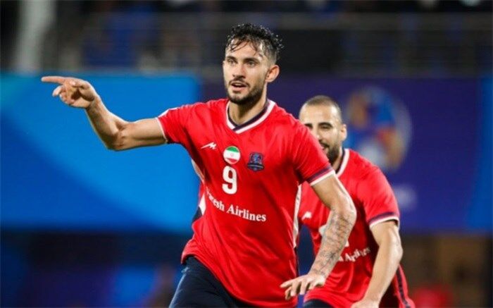 مهاجم نساجی در تور پرسپولیس