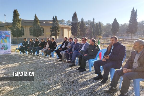 آیین رونمایی از یادمان شهید گمنام اردوگاه شهید بهشتی استان اصفهان