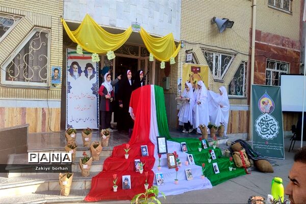 برگزاری آیین نواختن زنگ مقاومت و ایثار در شهرستان بجنورد