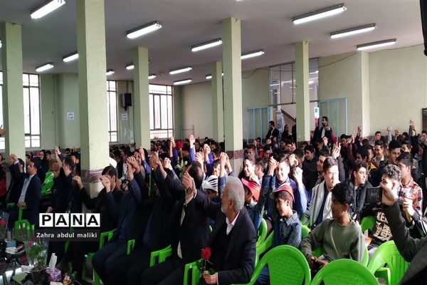 مراسم پاسداشت شهادت سپهبد شهید حاج قاسم سلیمانی در ورامین