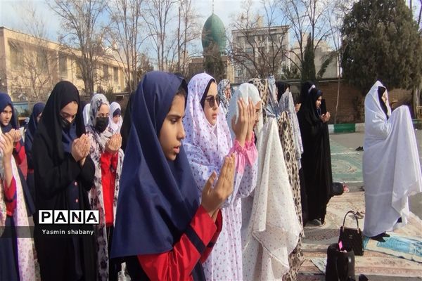 اجرای طرح مدرسه، پایگاه مسجد محله در مدرسه پنجم مهر مشهد