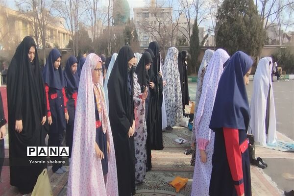 اجرای طرح مدرسه، پایگاه مسجد محله در مدرسه پنجم مهر مشهد