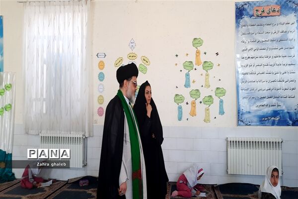 بازدید امام جمعه شهرستان بافق از آموزشگاه هفده شهریور