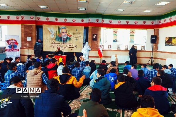 بزرگداشت شهادت سردار دل‌ها در شهرستان دماوند