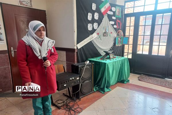 مراسم بزرگداشت چهارمین سالگرد شهادت سردارحاج قاسم سلیمانی در مدارس فیروزکوه