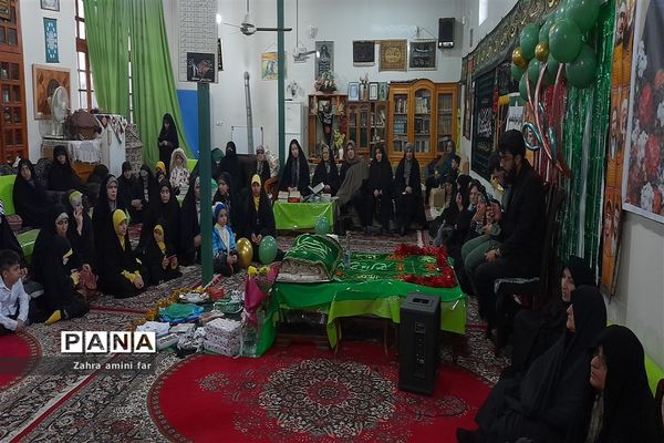 مراسم میلاد حضرت فاطمه (س) و سالگرد شهادت حاج قاسم سلیمانی در شهرستان نور
