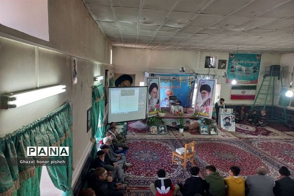 گرامیداشت سالروز شهادت سردار سلیمانی در روستای گزکوه