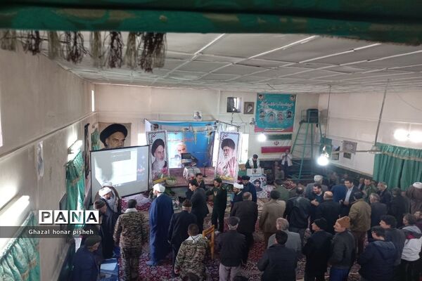 گرامیداشت سالروز شهادت سردار سلیمانی در روستای گزکوه