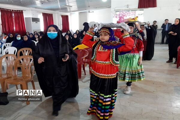 مراسم سالگرد سردار سلیمانی در اداره آموزش و پرورش شهرستان قائمشهر