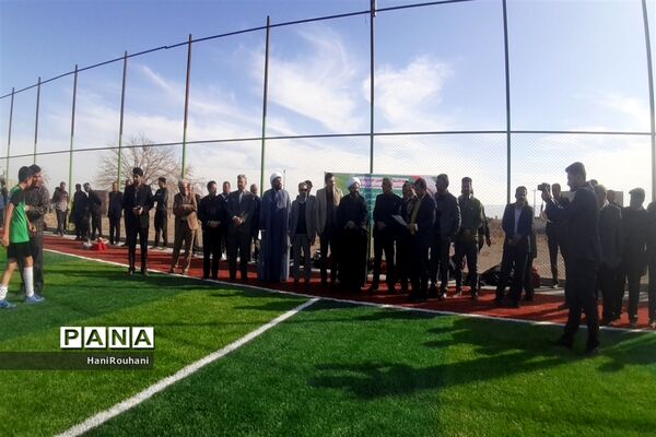 افتتاحیه ی چمن مصنوعی روستای ارغا ی خلیل اباد