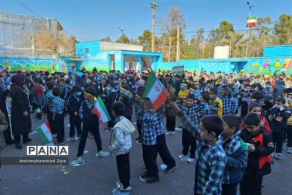 بزرگداشت سالروز شهادت سردار دلها در دبستان مبعث ناحیه 3 شیراز