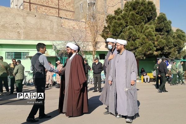 مراسم ابراز انزجار و محکومیت حمله تروریستی گلزار شهدای کرمان