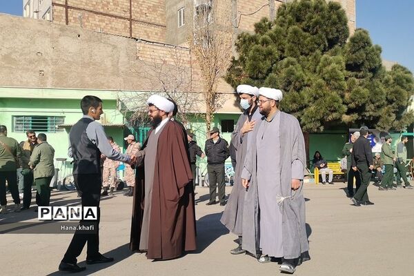 مراسم ابراز انزجار و محکومیت حمله تروریستی گلزار شهدای کرمان