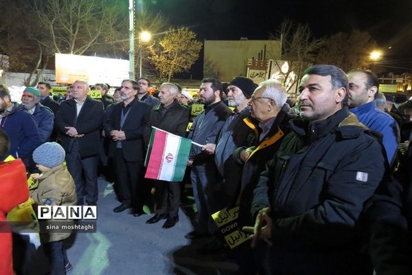 تجمع و راهپیمایی مردم بجنورد در محکومیت حادثه تروریستی کرمان