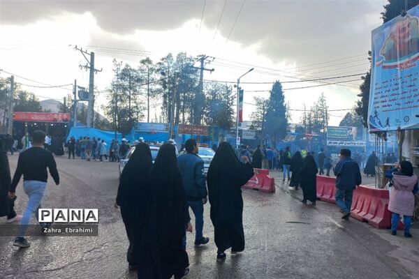 حال و هوای گلزار شهدای کرمان بعد از حادثه تروریستی