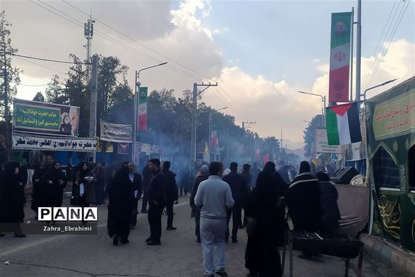 حال و هوای گلزار شهدای کرمان بعد از حادثه تروریستی