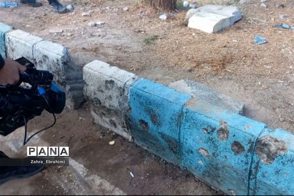 حال و هوای گلزار شهدای کرمان بعد از حادثه تروریستی