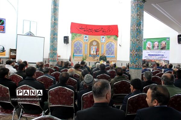گرامیداشت سالگرد شهید حاج قاسم سلیمانی و یادواره شهدای دهستان فراغه  ابرکوه