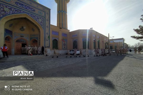 اجتماع مردم شهرستان سرخس در محکومیت  حادثه تروریستی گلزار شهدای کرمان