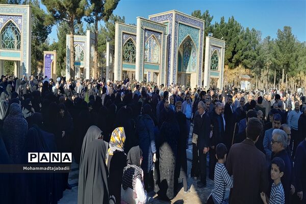 راهپیمایی محکومیت اقدام تروریستی کرمان در شهرستان سبزوار