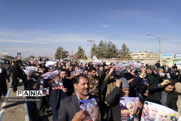 محکومیت حادثه تروریستی کرمان در شهرستان تربت‌جام