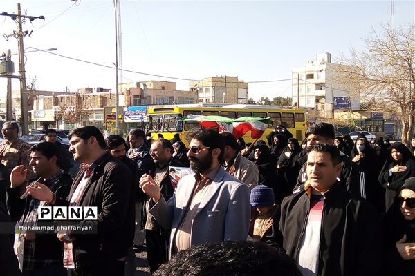 محکومیت حادثه تروریستی کرمان در شهرستان تربت‌جام
