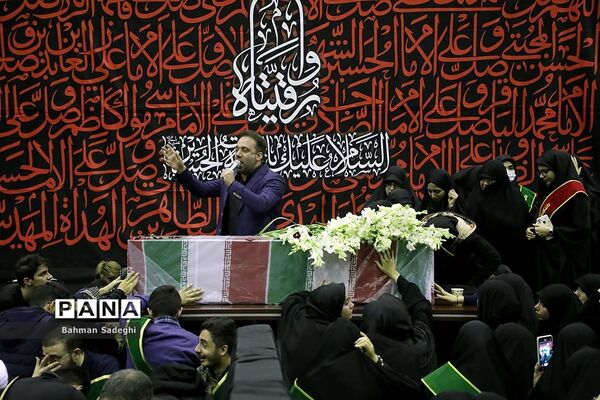 مراسم وداع با پیکر دانشجومعلم شهیده فائزه رحیمی