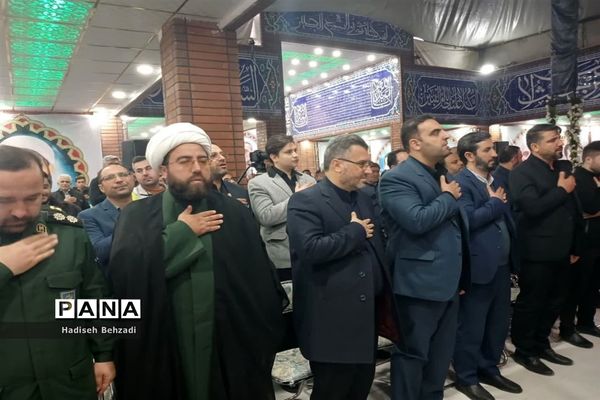 مراسم بهره‌برداری ازحرم شهدای گمنام مسکن مهرامام‌خمینی(ره)اسلامشهر