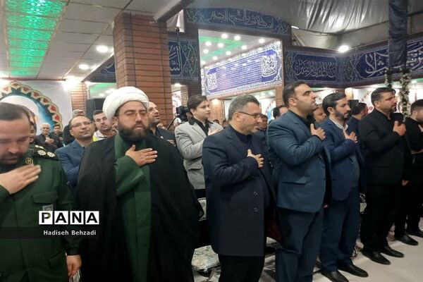 مراسم بهره‌برداری ازحرم شهدای گمنام مسکن مهرامام‌خمینی(ره)اسلامشهر