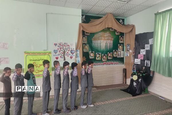 مراسم یادبود سردار شهید حاج قاسم سلیمانی در مدارس شهرستان میبد
