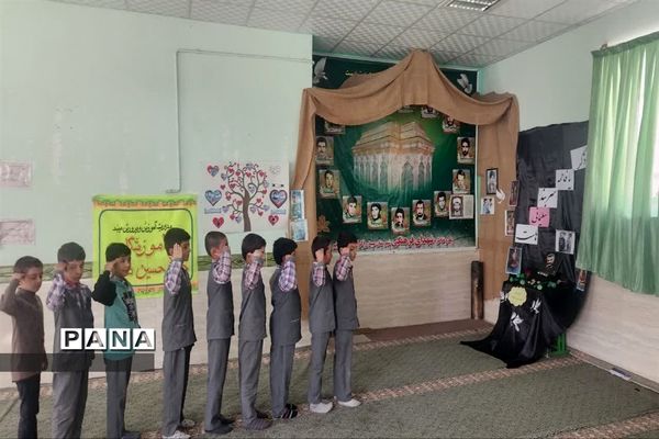 مراسم یادبود سردار شهید حاج قاسم سلیمانی در مدارس شهرستان میبد