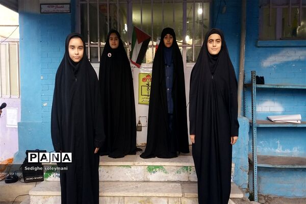 چهارمین سالگردشهادت سردارحاج قاسم سلیمانی در مدرسه شهید خاقانی شهرستان شیروان