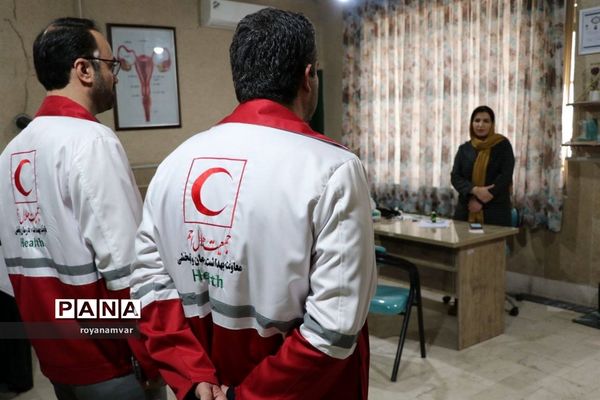 سفرمعاونت بهداشت، درمان وتوانبخشی جمعیت هلال جمهوری اسلامی ایران به خراسان شمالی