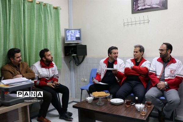 سفرمعاونت بهداشت، درمان وتوانبخشی جمعیت هلال جمهوری اسلامی ایران به خراسان شمالی