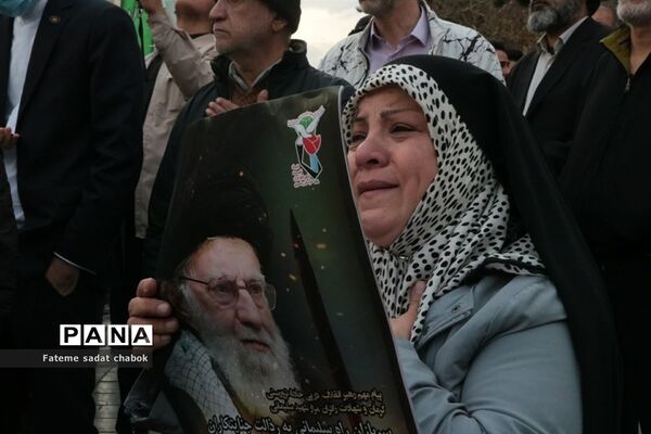 تشییع  شهدای حادثه تروریستی کرمان در مشهد مقدس