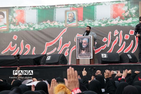 تشییع  شهدای حادثه تروریستی کرمان در مشهد مقدس