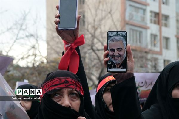 تشییع  شهدای حادثه تروریستی کرمان در مشهد مقدس